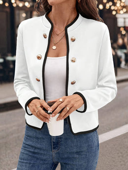 KissICON Chic Curve Blazer – Elegant Structured Allseason