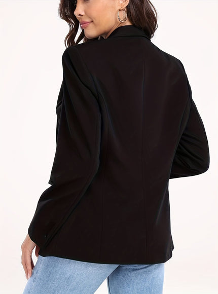 KissICON Chic Curve Blazer – Machine Washable Elegant