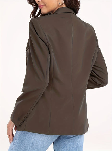 KissICON Chic Curve Blazer – Machine Washable Elegant