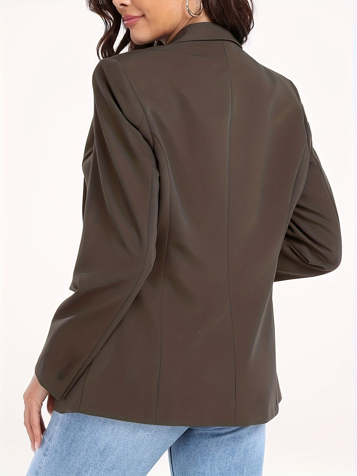 KissICON Chic Curve Blazer – Machine Washable Elegant