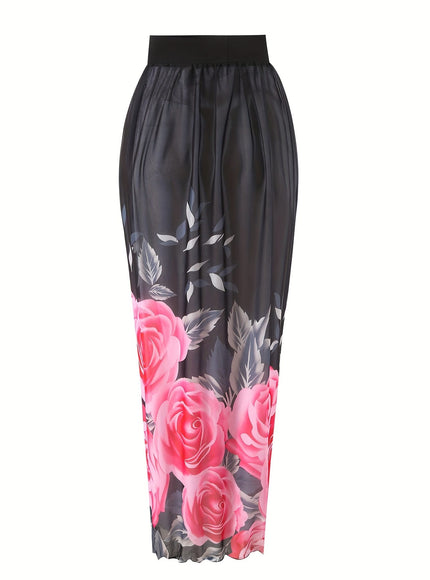 KissICON Chic Curve Floral Swimsuit
