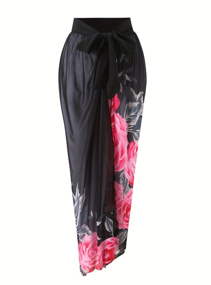 KissICON Chic Curve Floral Swimsuit