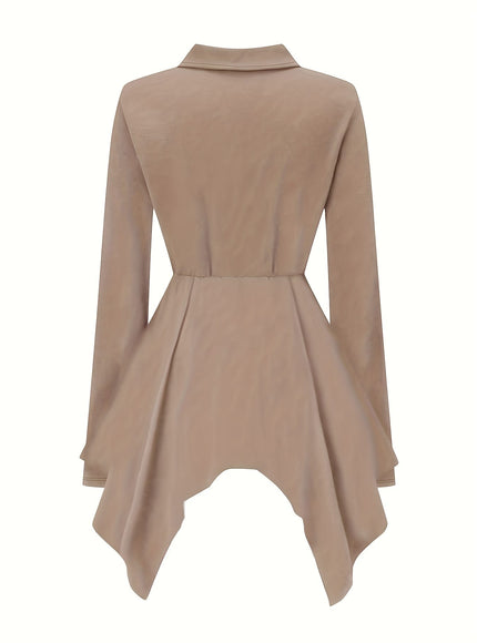 KissICON Chic Curve Oversized Collar Blazer – Everyday