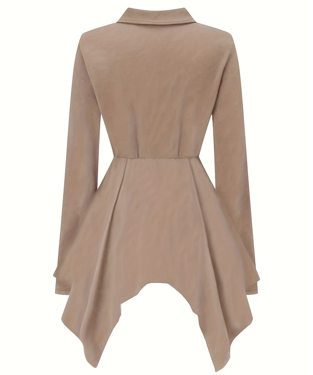 KissICON Chic Curve Oversized Collar Blazer – Everyday