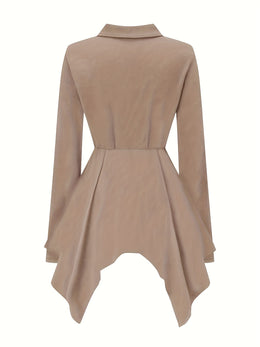 KissICON Chic Curve Oversized Collar Blazer – Everyday