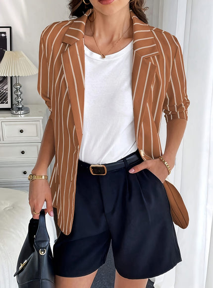 KissICON Chic Curve Suit Jacket