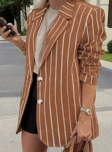KissICON Chic Curve Suit Jacket