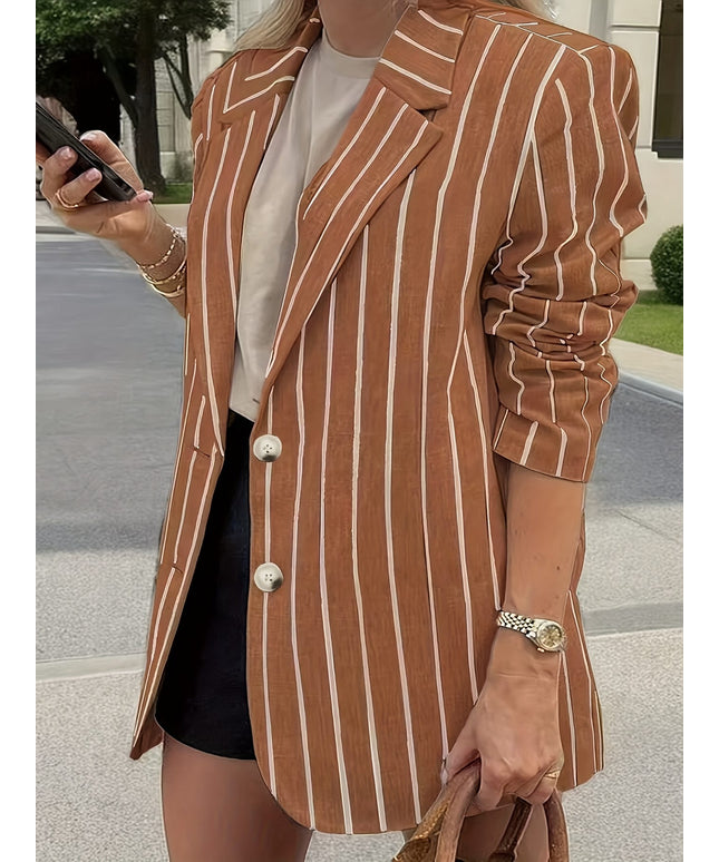 KissICON Chic Curve Suit Jacket