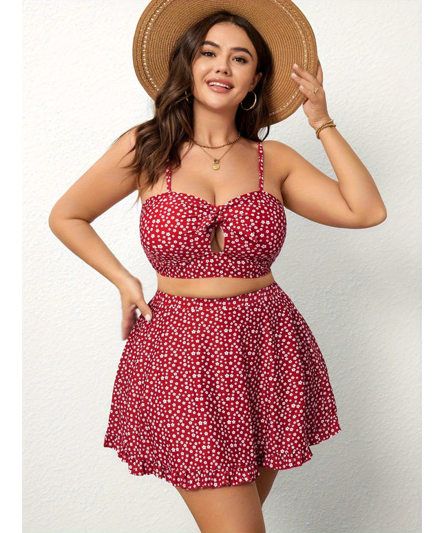 KissICON Chic Curve Threepiece Bikini – Beach