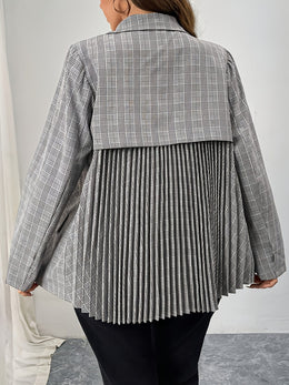 KissICON Chic Curve White Pinstripe Blazer – Wrinkleresistant