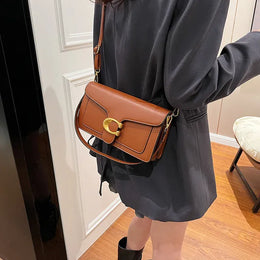 KissICON Chic Minimalist Square Commuter Shoulder Bag
