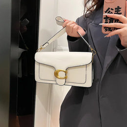 KissICON Chic Minimalist Square Commuter Shoulder Bag