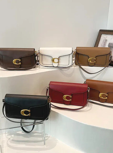 KissICON Chic Minimalist Square Commuter Shoulder Bag