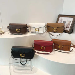 KissICON Chic Minimalist Square Commuter Shoulder Bag