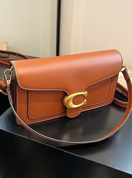 KissICON Chic Minimalist Square Commuter Shoulder Bag