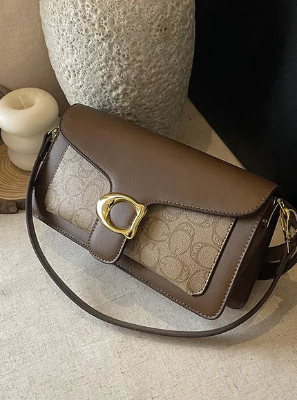 KissICON Chic PU Grid Lock Crossbody – City Essential