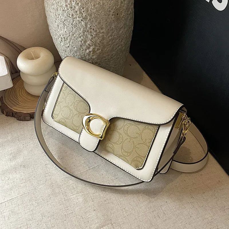 KissICON Chic PU Grid Lock Crossbody – City Essential