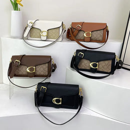 KissICON Chic PU Grid Lock Crossbody – City Essential