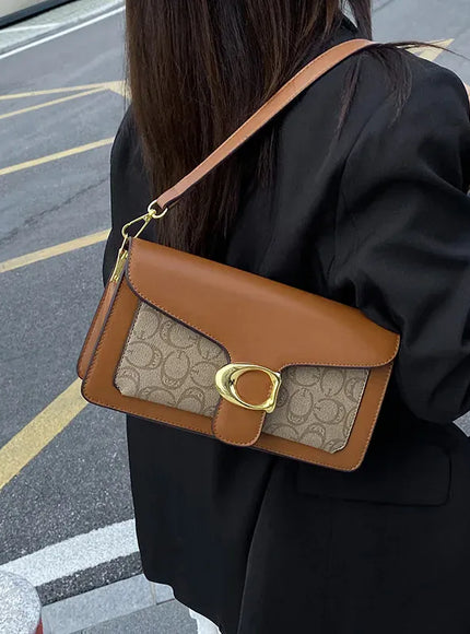 KissICON Chic PU Grid Lock Crossbody – City Essential