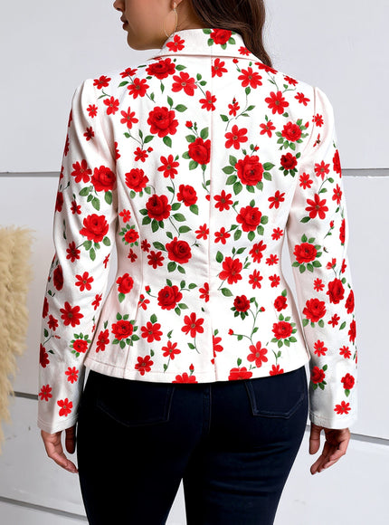 KissICON Chic Rose Blazer – Suit Allseason Commuter