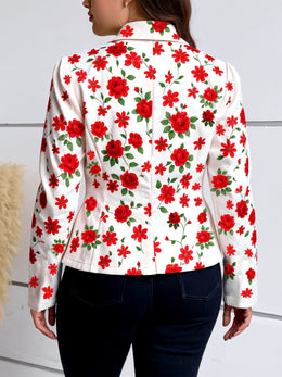 KissICON Chic Rose Blazer – Suit Allseason Commuter