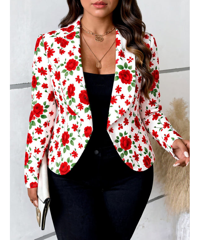 KissICON Chic Rose Blazer – Suit Allseason Commuter