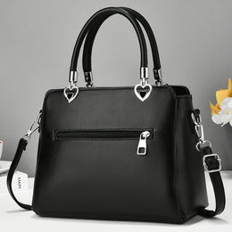 jkthpu-45 Chic Solid Bow Tote Versatile Everyday Elegance