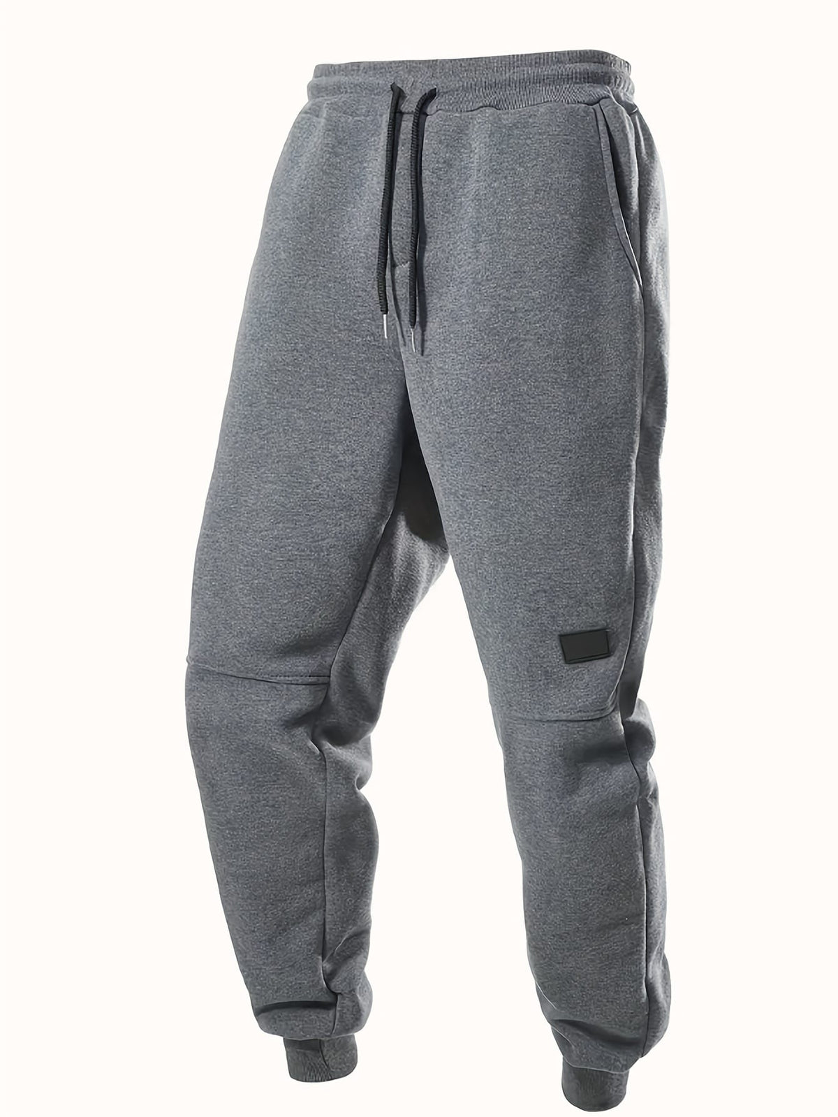 KissICON Chic Stretch Leisure Drawstring Jogger Pants for Men