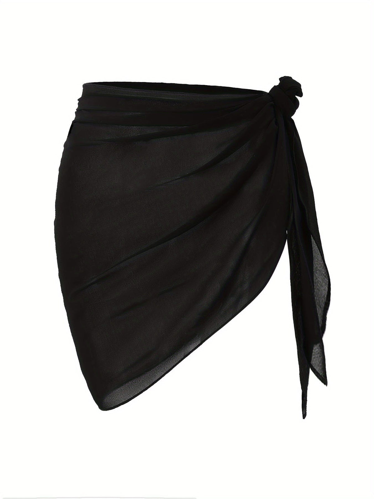 KissICON Chic Transparent Skirt – Chiffon Wrap