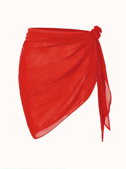 KissICON Chic Transparent Skirt – Chiffon Wrap