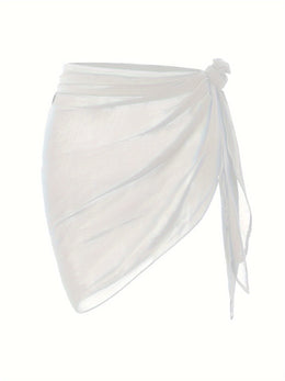 KissICON Chic Transparent Skirt – Chiffon Wrap