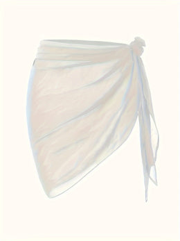 KissICON Chic Transparent Skirt – Chiffon Wrap