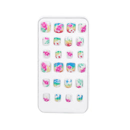KissICON 💋 Child False Nails 24Pcs Box - Easy