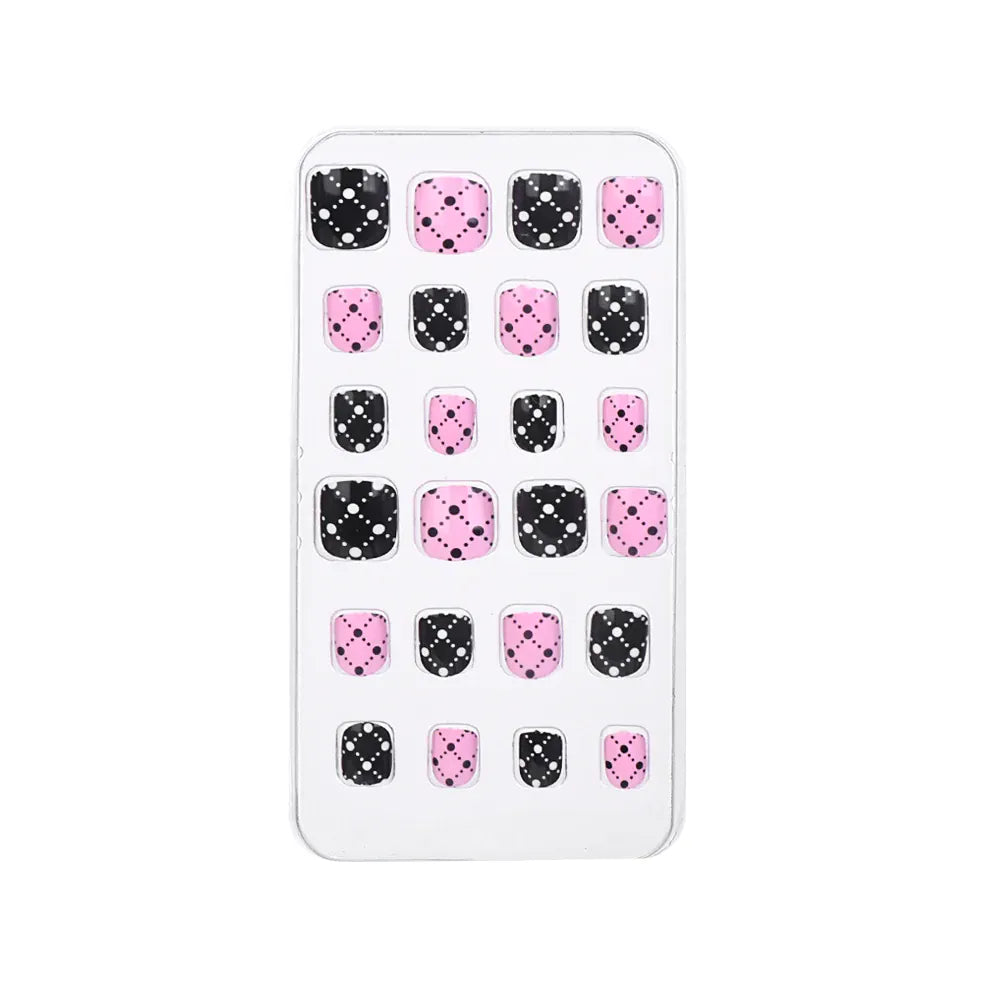 KissICON 💋 Child False Nails 24Pcs Box - Easy