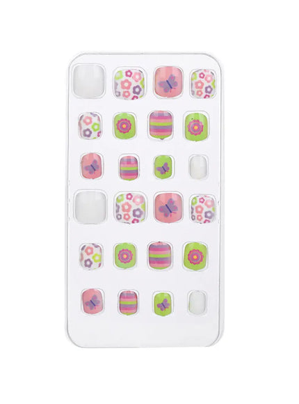 KissICON 💋 Child False Nails 24Pcs Box - Easy