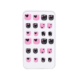KissICON 💋 Child False Nails 24Pcs Box - Easy