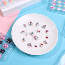 KissICON 💋 Child False Nails 24Pcs Box - Easy