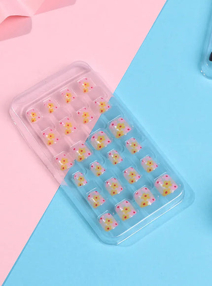 KissICON 💋 Child False Nails 24Pcs Box - Easy