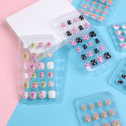 KissICON 💋 Child False Nails 24Pcs Box - Easy