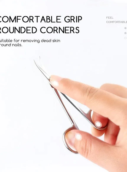 KissICON CHINA / as picture KissIcon Nail Cuticle Scissors - Stainless Steel Precision