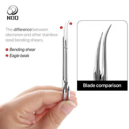 KissICON CHINA / as picture KissIcon Nail Cuticle Scissors - Stainless Steel Precision