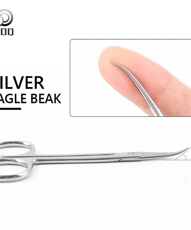 KissICON CHINA / as picture KissIcon Nail Cuticle Scissors - Stainless Steel Precision