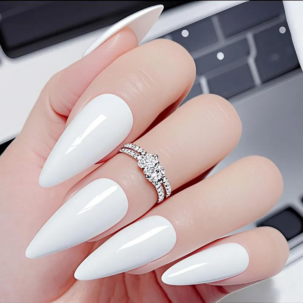 KissICON CHINA / KVW KissIcon Red Press On Nails - Reusable Stiletto