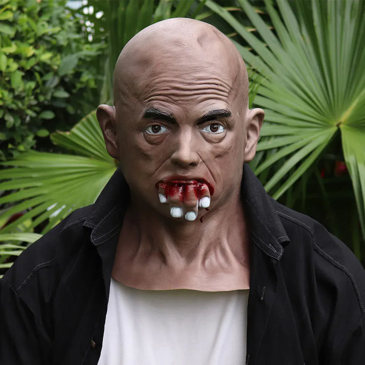 Halloween Costume Party Props Evil Mask Creepy Masquerade Dress Horror Headgear