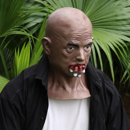 KissICON China Mainland Halloween Costume Party Props Evil Mask Creepy Masquerade Dress Horror Headgear