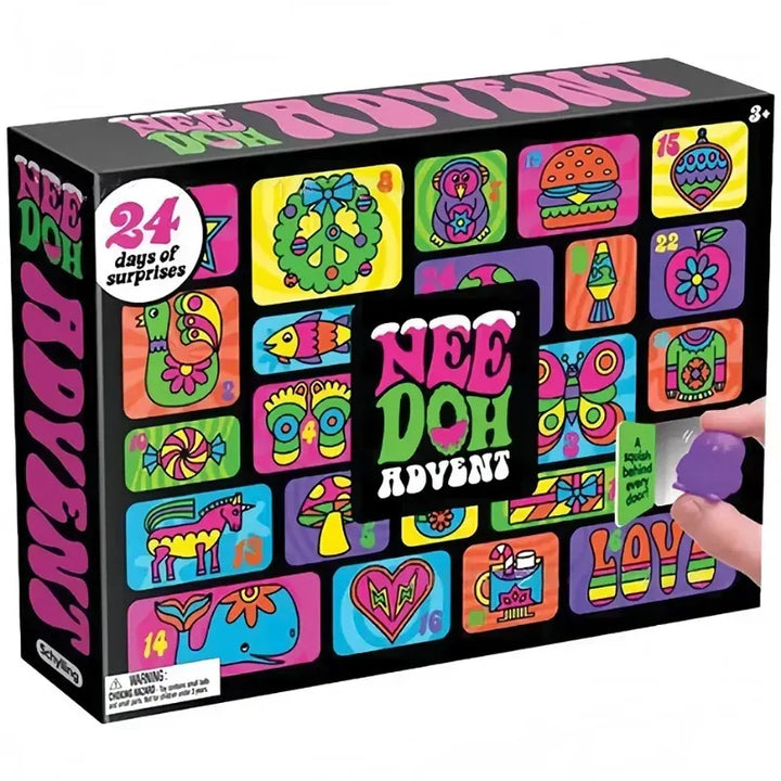 Christmas countdown calendar: 24-day surprise series, small tactile gift boxes suitable for children and adults,