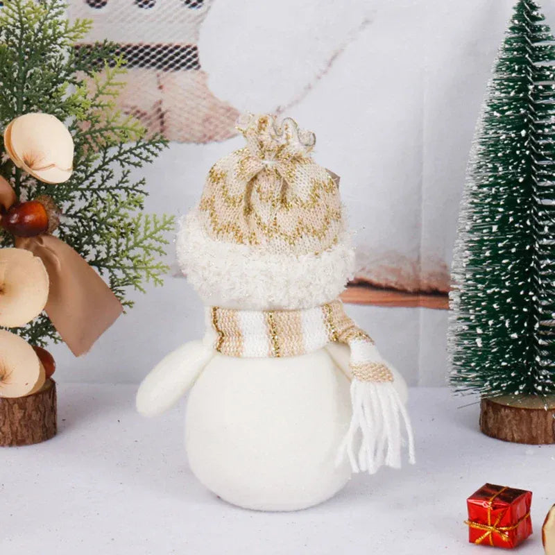KissICON Christmas Decorations Gnome Santa Claus Snowman Christmas Dolls New Year Ornament Xmas Tree Decor Home Decoration Navidad Natal