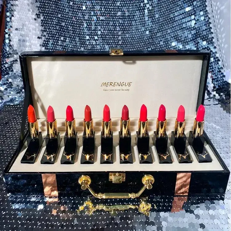 KissICON 💋 Christmas Lipstick Gift Kit Velvet Tint -