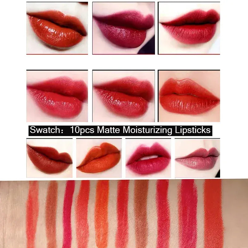 KissICON 💋 Christmas Lipstick Gift Kit Velvet Tint -