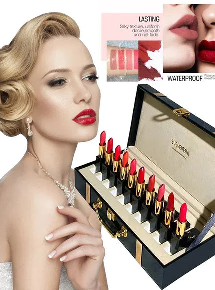 KissICON 💋 Christmas Lipstick Gift Kit Velvet Tint -